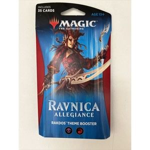 WOTC MTG Theme Packs Ravnica Allegiance Theme 35-Card Booster Pack Rakdos New